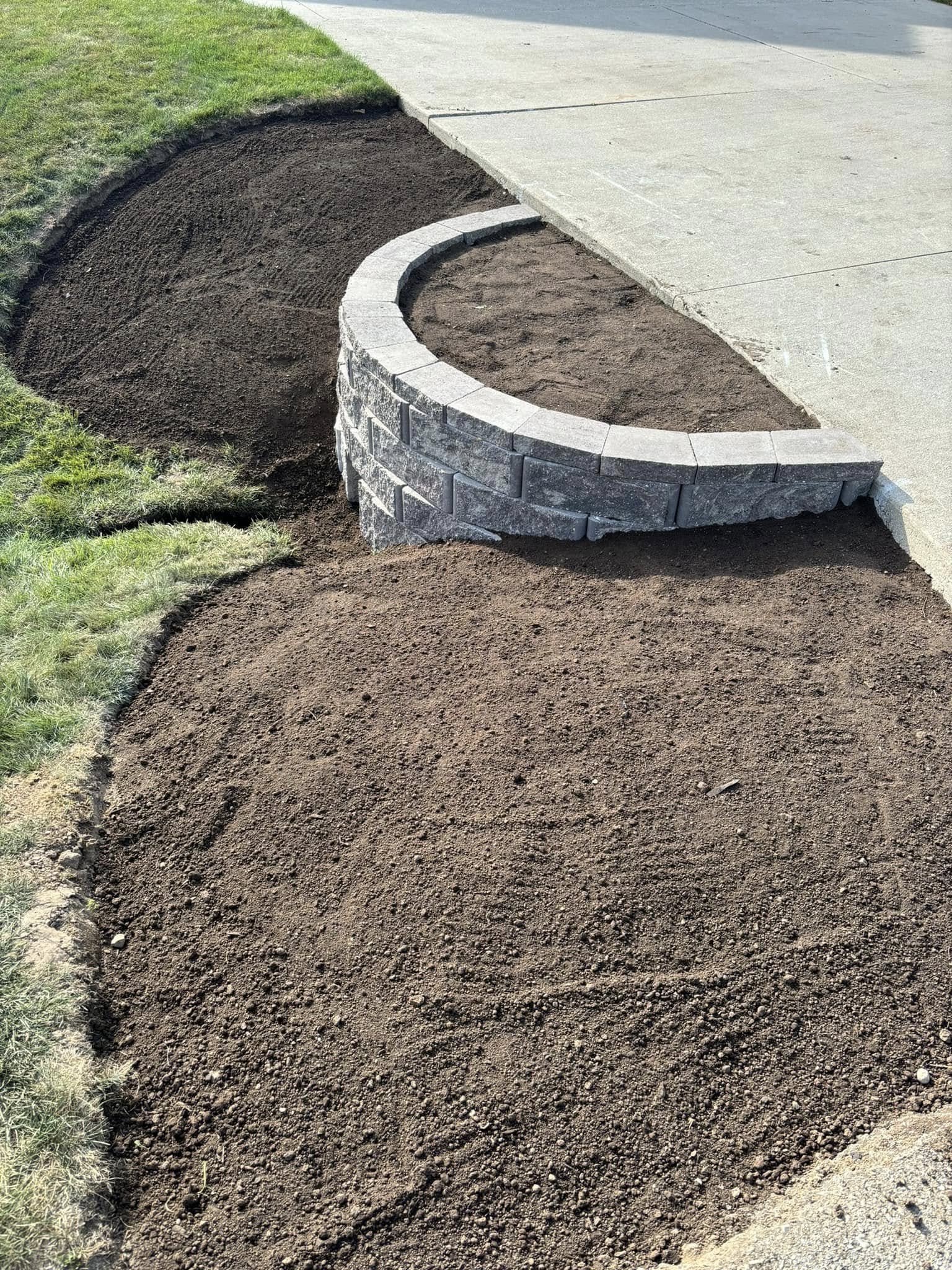 Seasonal yard cleanup completed