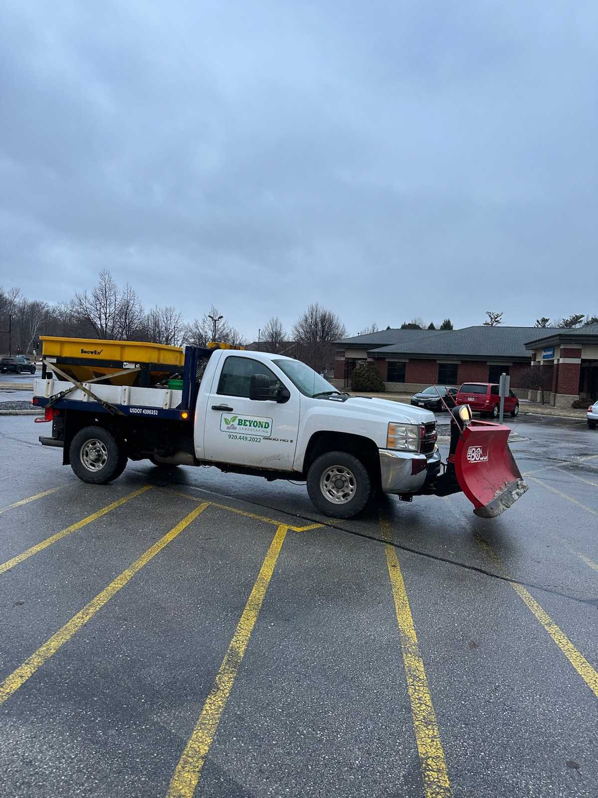 Professional snow and ice removal service in Sheboygan Falls WI